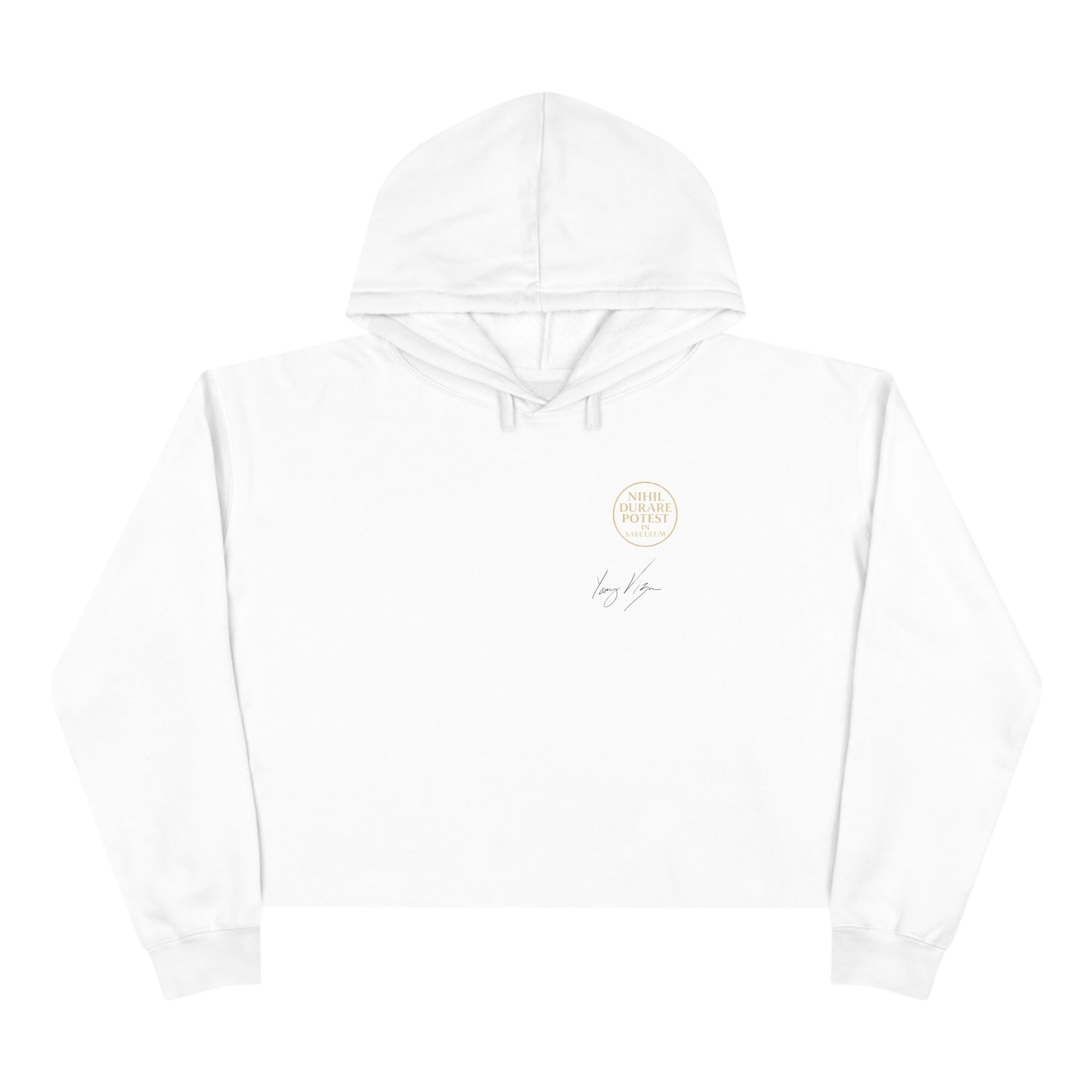 Bloody Valentine Crop Hoodie